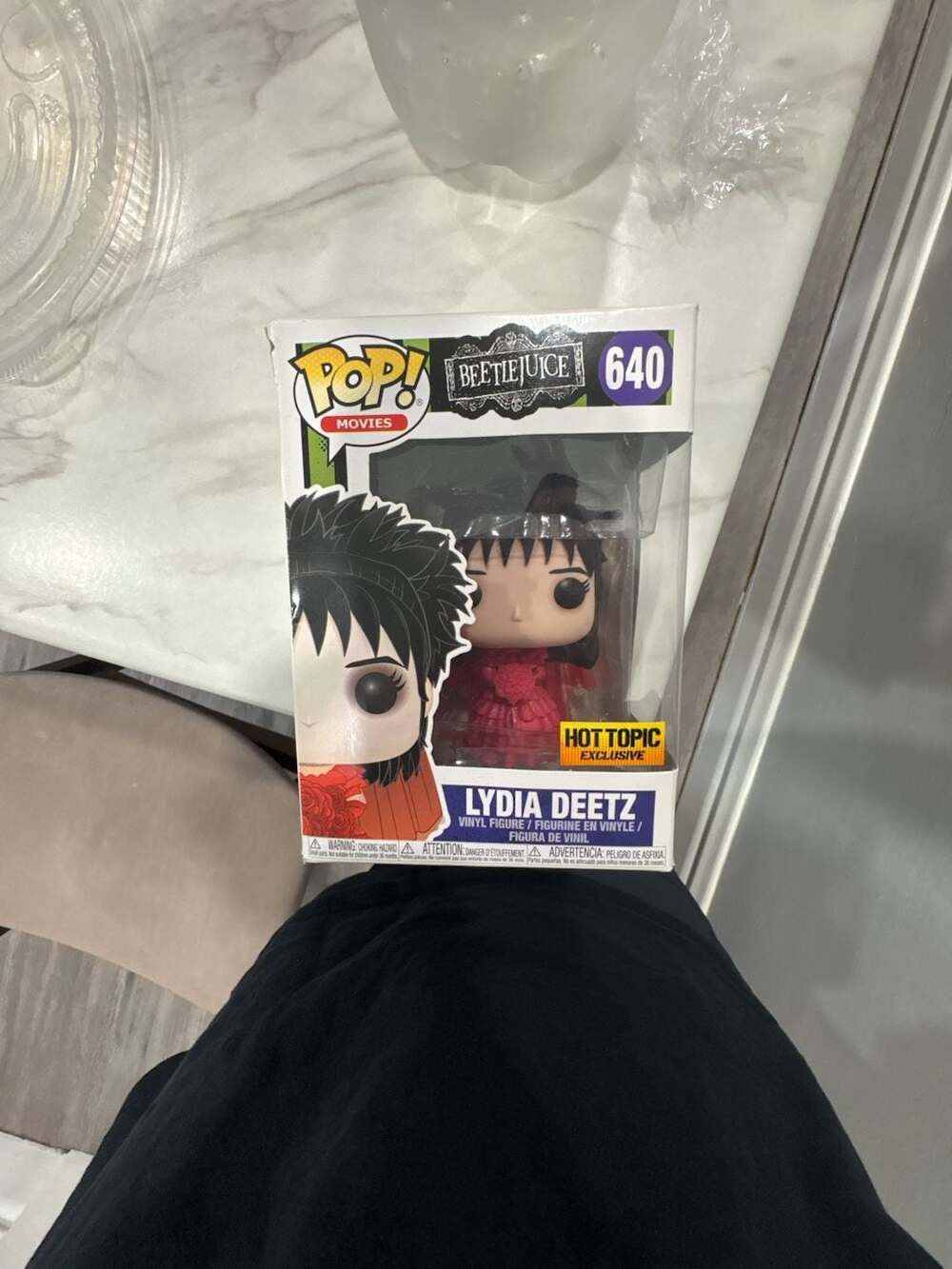 Funko Pop! Movies Beetlejuice Lydia Deetz #640 Hot Topic Exclusive Vinyl Figure